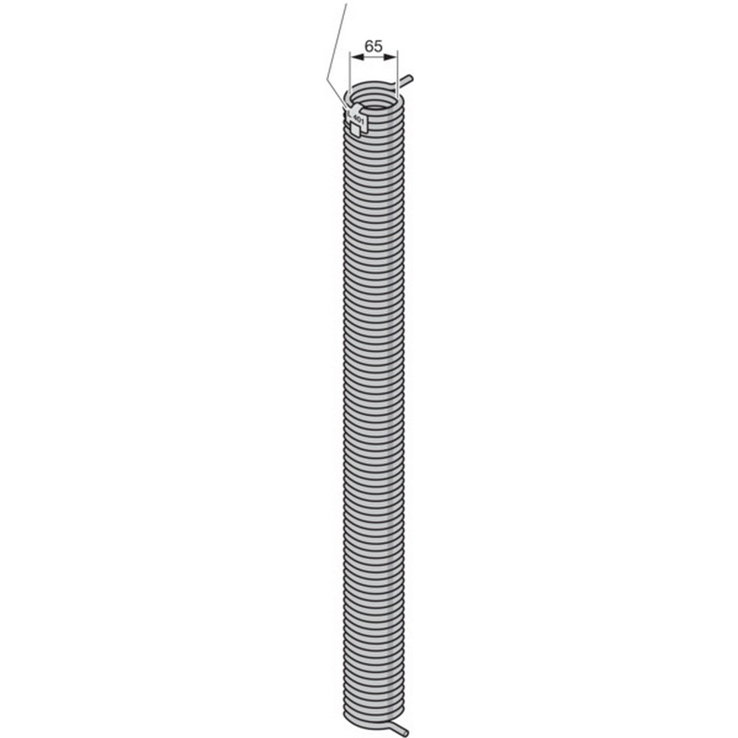 Hörmann Torsionsfeder R407, innen Ø 65mm für Industrie-Sektionaltor BILD 9