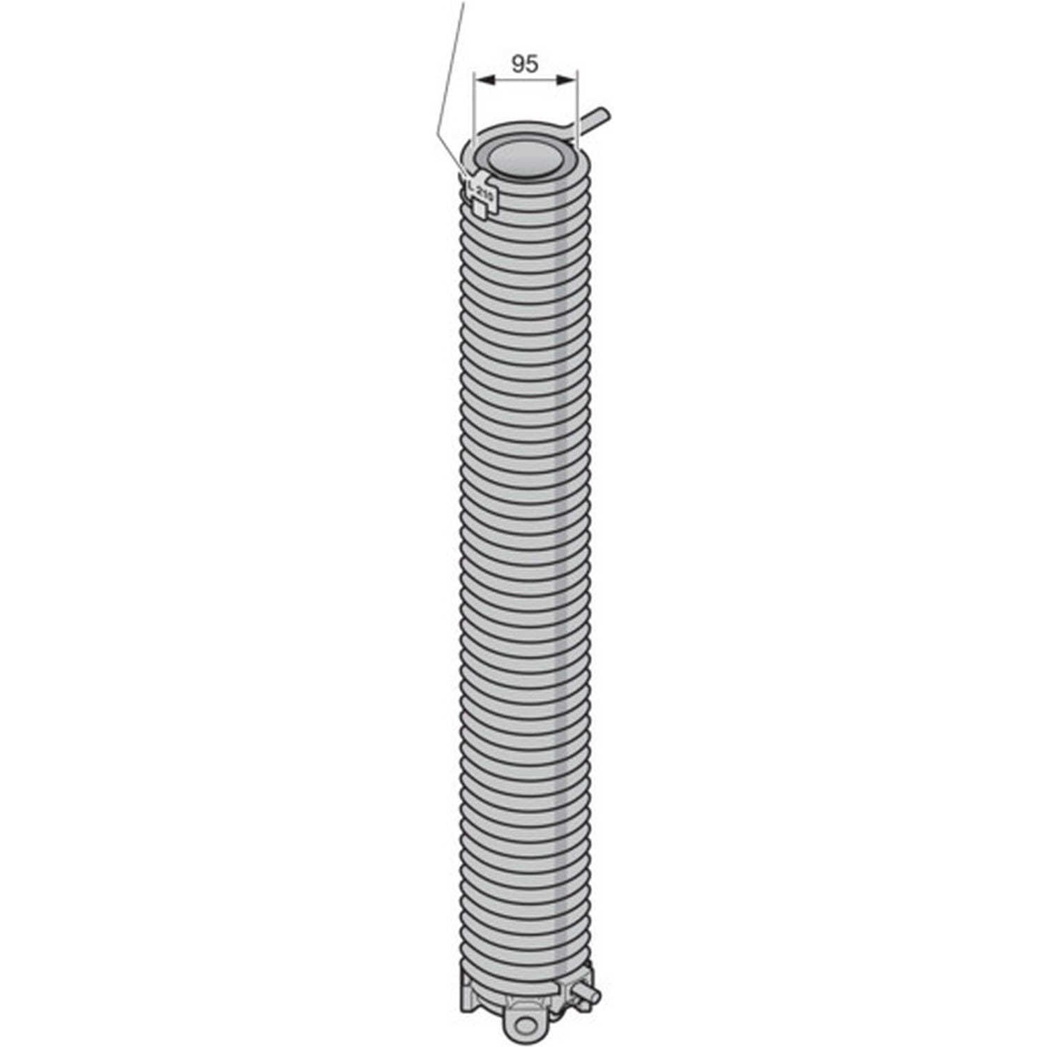 Hörmann Torsionsfedereinheit R219, innen Ø 95mm für Industrie-Sektionaltor BILD 9