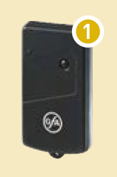 GfA Midi-Funkhandsender SKX1LC 1 Kanal für Funkhandsender / 40012142