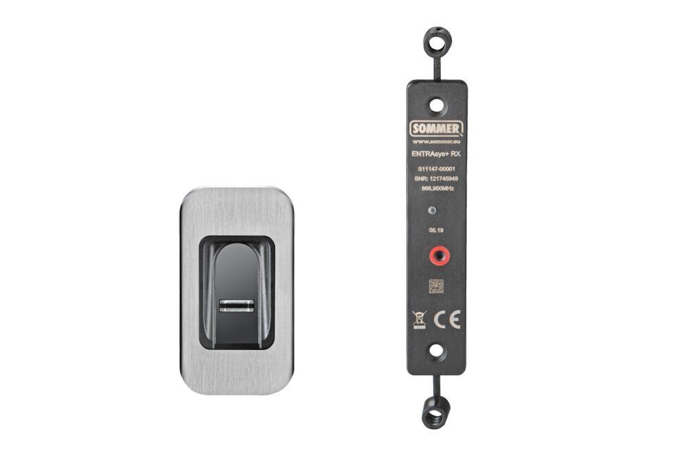 Sommer Fingerscanner ENTRAsys+ für Haustüren, Set Scanner&Empfänger S1114700001 BILD 2