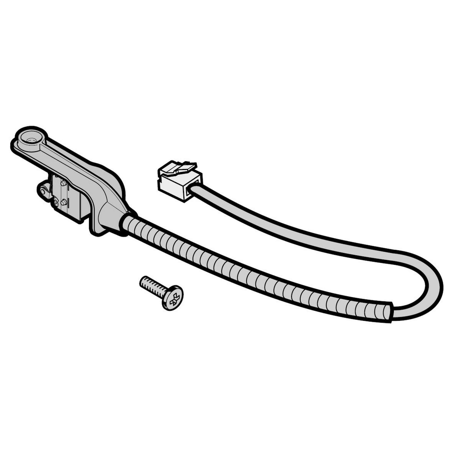 Hörmann Schlaffseilschalter 1500 mm, Links für Industrieantriebe