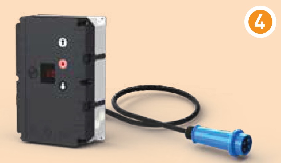 GfA Torsteuerung TS 981 mit CEE 1N~230 V (3-polig) für Torsteuerung