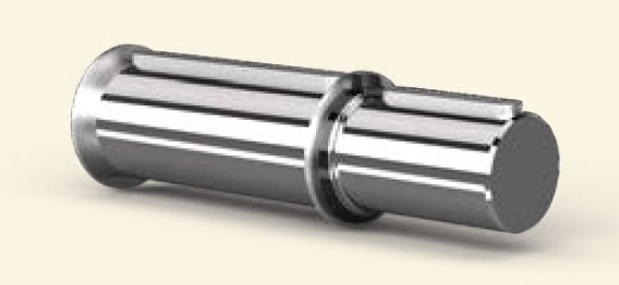 GfA Adapter-Steckwellen Ø 55 / 50 mm, Länge: 239 mm für Baureihe SG115
