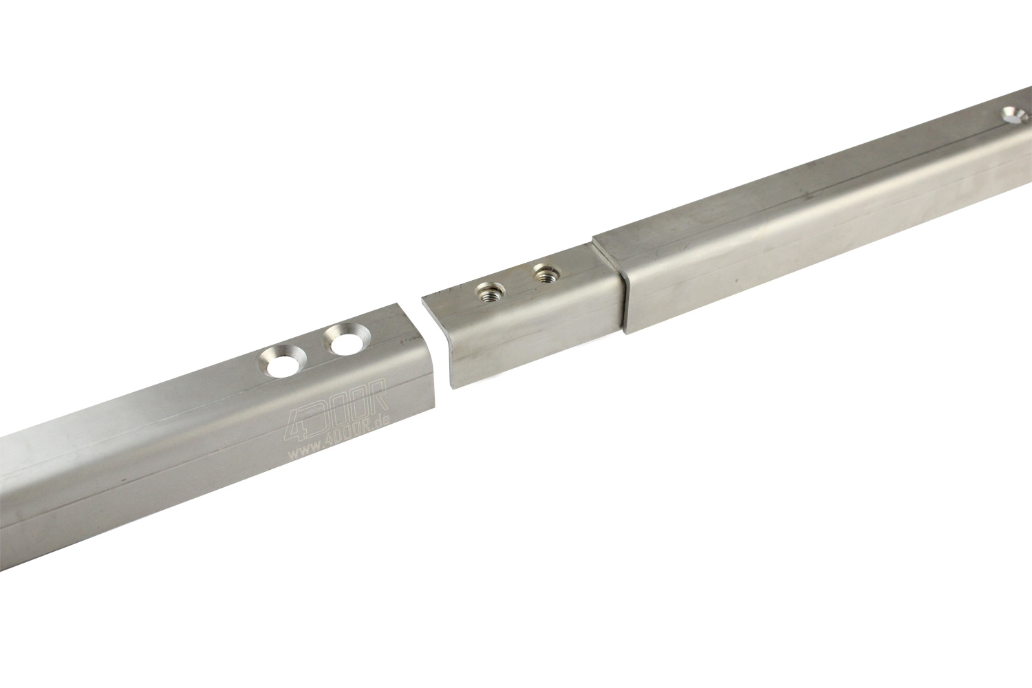 4DOOR Bodenschienen 2 teilig aus Edelstahl, 2495 mm für Schwing- & Sektionaltore BILD 4