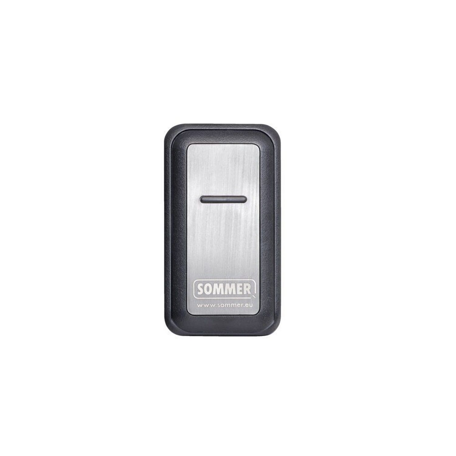 Sommer Handsender 4-Tasten Slider Vibe 868,95 MHz schwarz/Edelstahl für Antriebe BILD 4