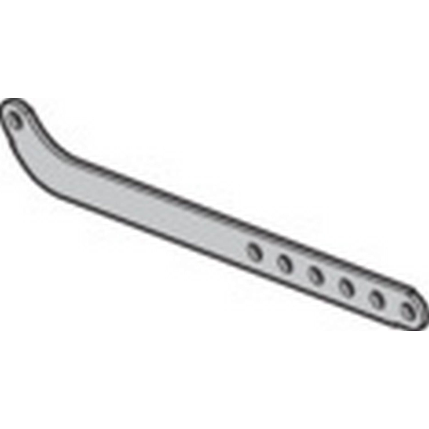 Hörmann Tormitnehmer, gebogen 271mm lang für Führungsschiene für Torantriebe BILD 9