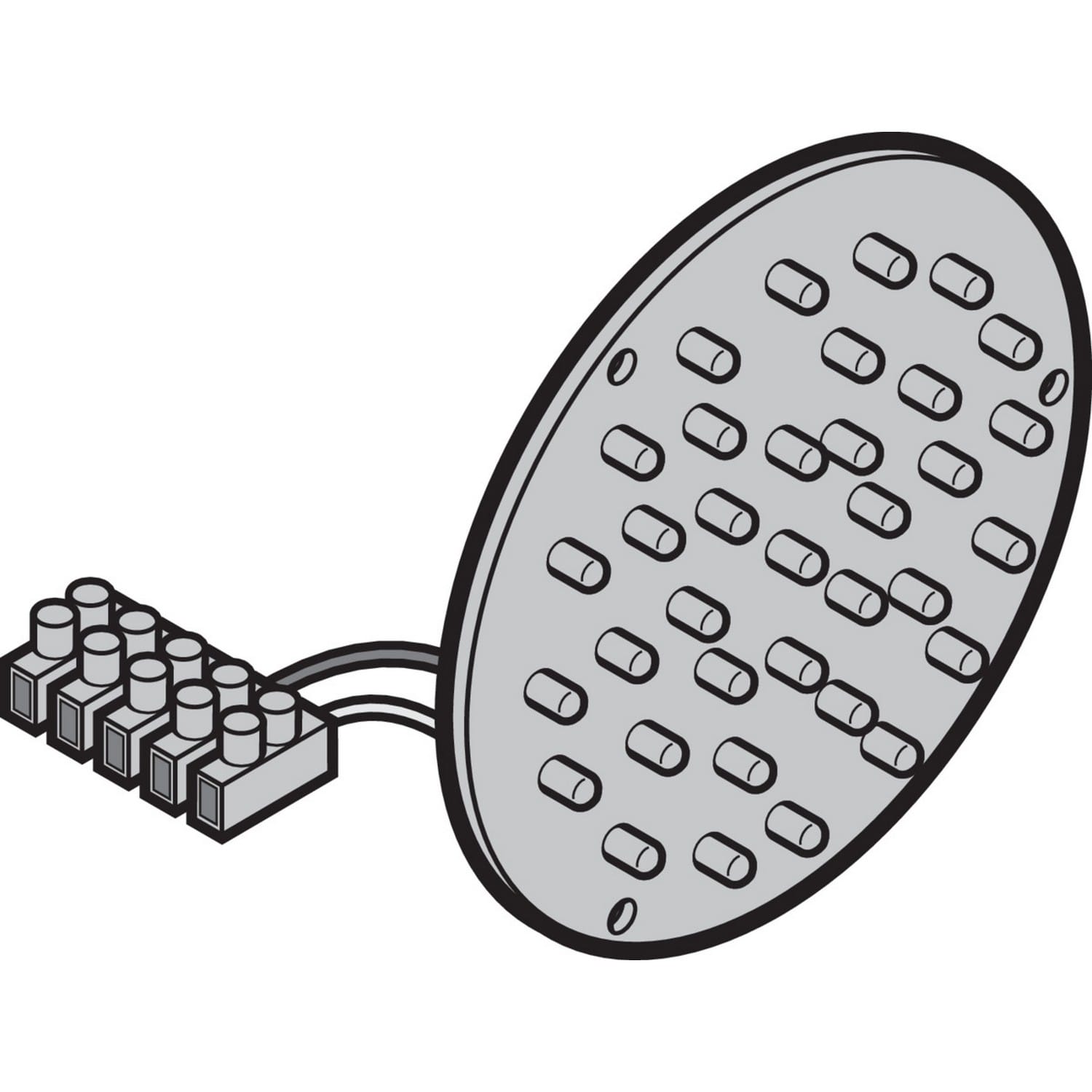 Hörmann Platine für LED-Signalleuchte TL40, gelb für Antriebe & Steuerungen BILD 1