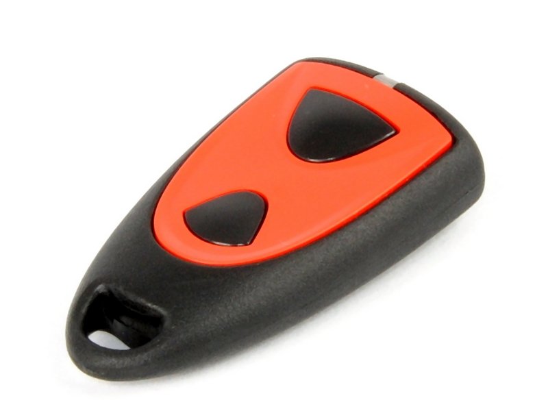DTM Victory eco-Handsender 2 Tasten 433MHz Reichweite bis 130m, rot für Antriebe BILD 1