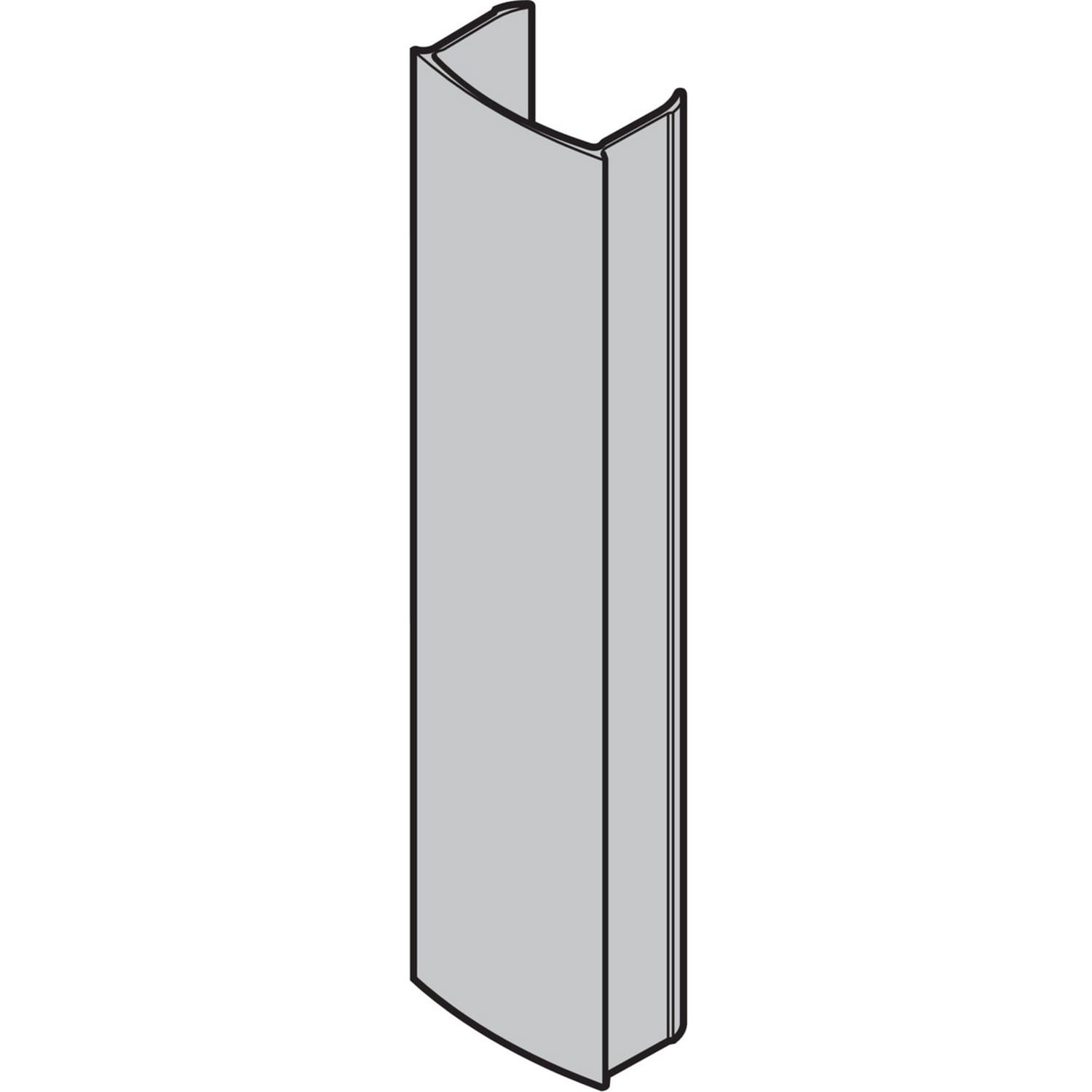 Hörmann Alu-Blende für Lichtsäule SLS, 423,5mm lang für Antriebe & Steuerungen BILD 1