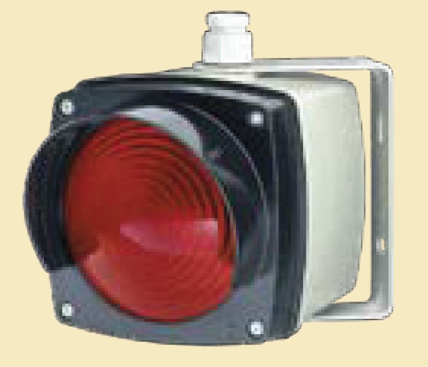 GfA LED-Ampel Kalotte: Ø130mm, Rot, Rot für Sicherheittechnik