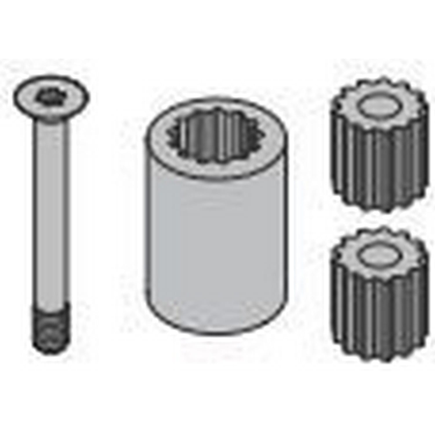 Hörmann Wellenverlängerung 30mm Silber (E2/C0) für Antriebe & Steuerungen BILD 9