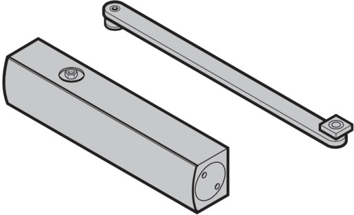 Hörmann Türschließer Hebel mit Rolle TS 4000/Schlupftür für Sektionaltor BILD 2