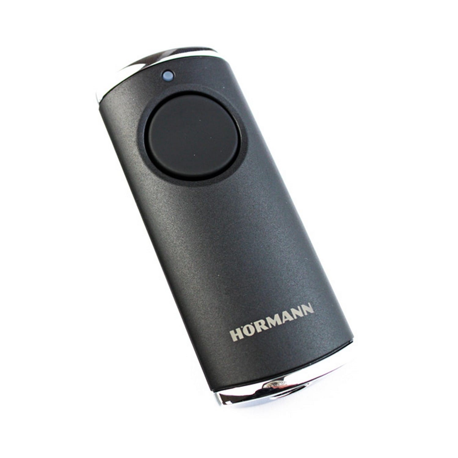 Hörmann Handsender HS 1 BS (1‑Taste), schwarz/chrom 868 MHz BiSecur für Antriebe BILD 1
