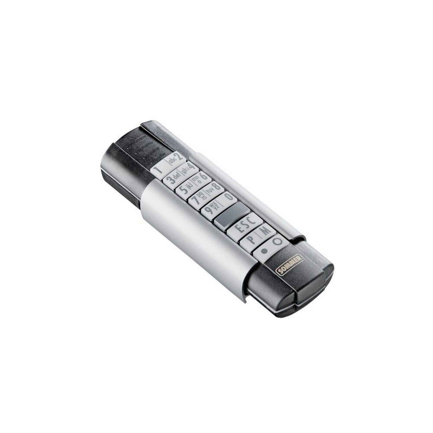 Sommer 12-Befehl-Handsender Telecody+ 868,95 MHz IP64 schwarz für Antriebe BILD 1