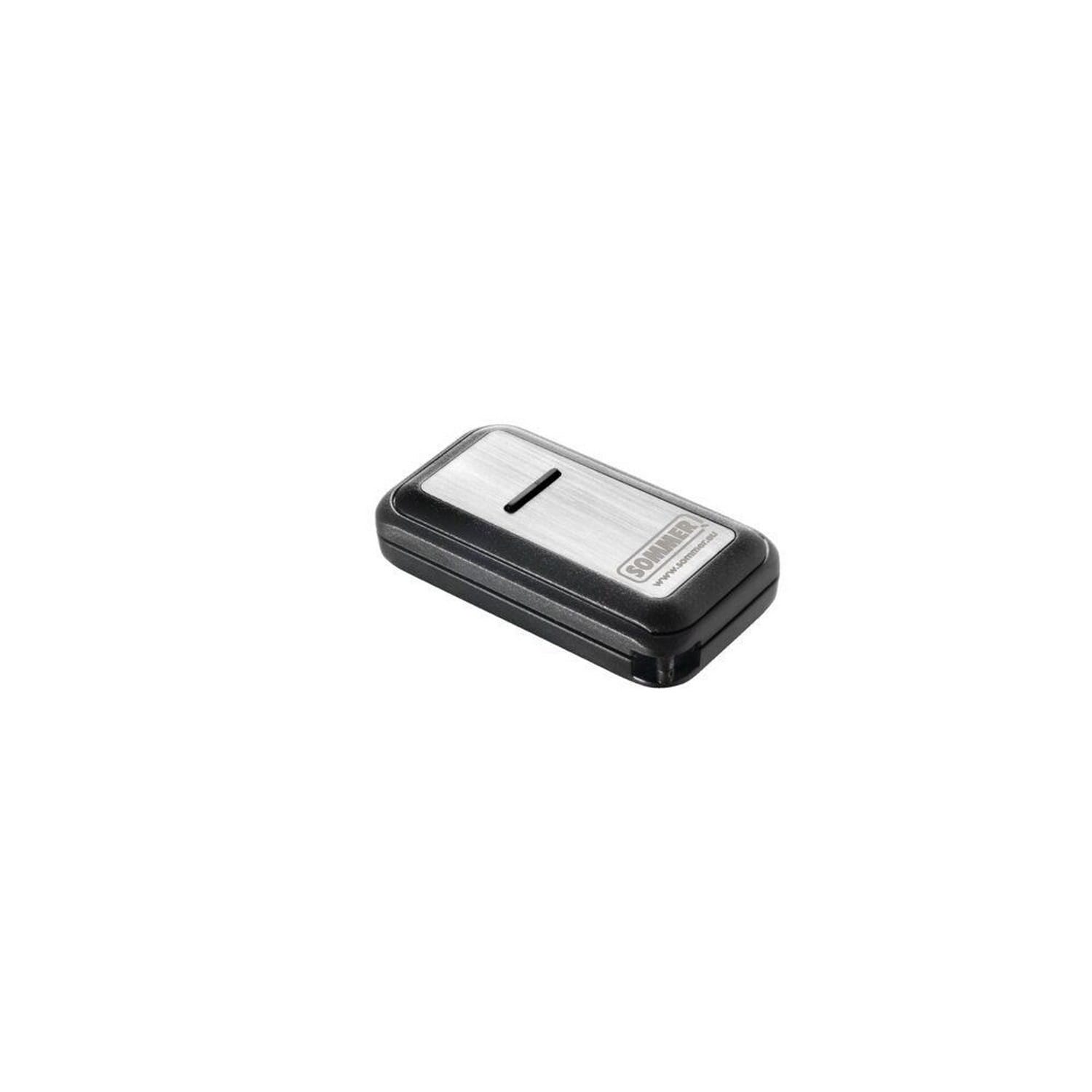 Sommer Handsender 4-Tasten Slider Vibe 868,95 MHz schwarz/Edelstahl für Antriebe BILD 2