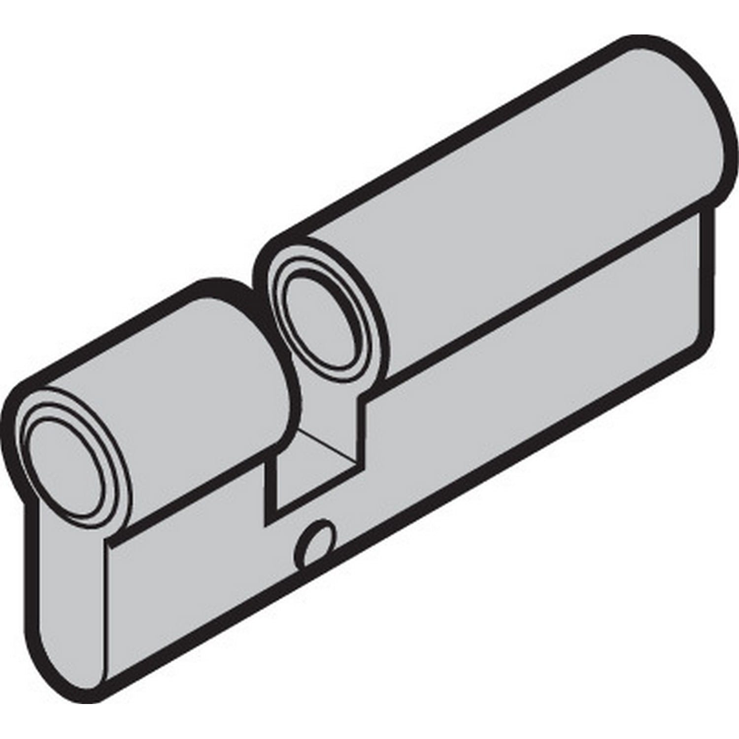 Hörmann CES 802 Blindzylinder, 31,5/65,5mm für Bautiefe 80mm BILD 9