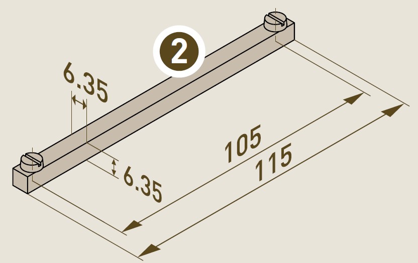 GfA Passfeder 6,35 x 6,35 x 115 / 30005835