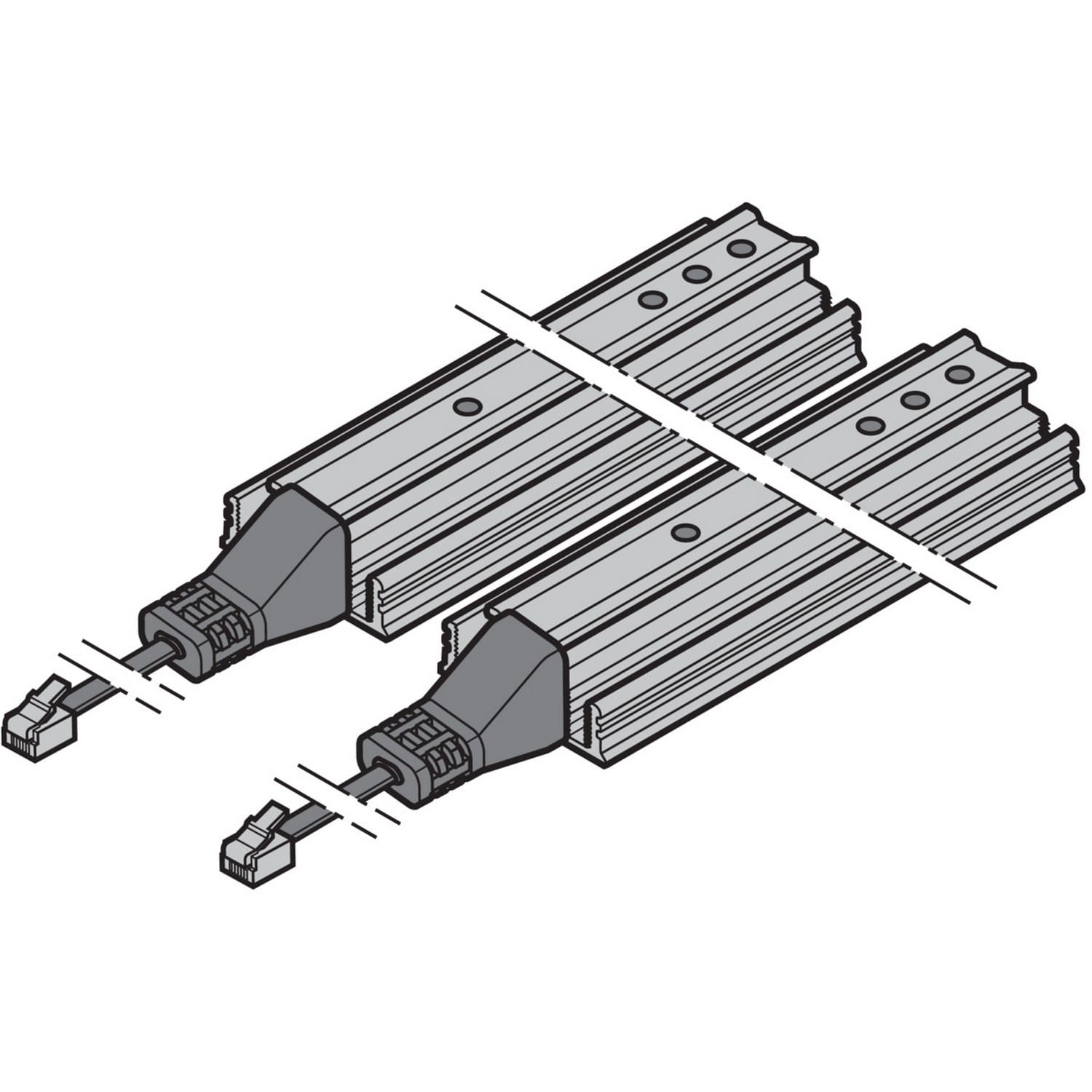 Hörmann Opto-Sender/-Empfänger für HLG-550 Länge 55cm für Antriebe & Steuerungen BILD 9