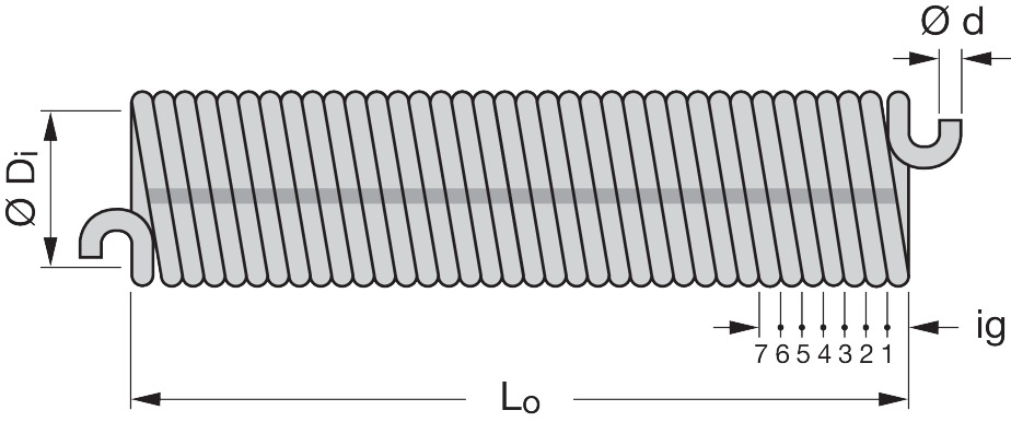 Hörmann Torsionsfeder L704 oder L24 mit Spannkonus für Sektionaltor BILD 9