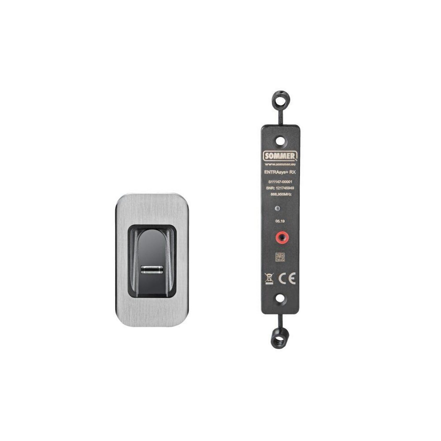 Sommer Fingerscanner ENTRAsys+ für Haustüren, Set Scanner&Empfänger S1114700001 BILD 2