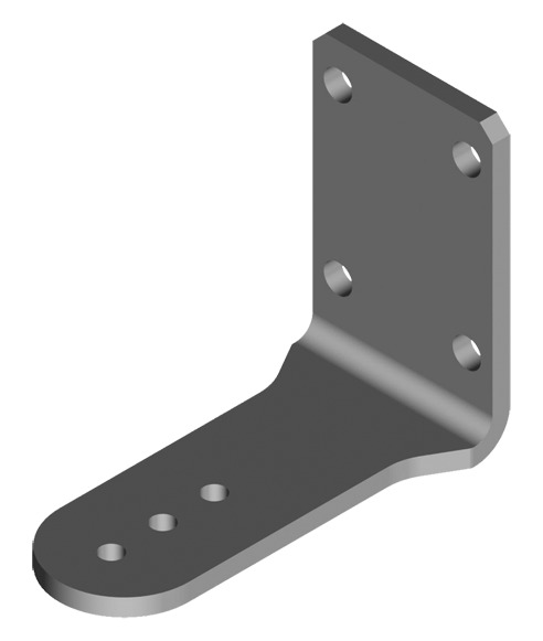 Hörmann Pfeiler- Laschenwinkel für Antriebe & Steuerungen / 436451 BILD 9