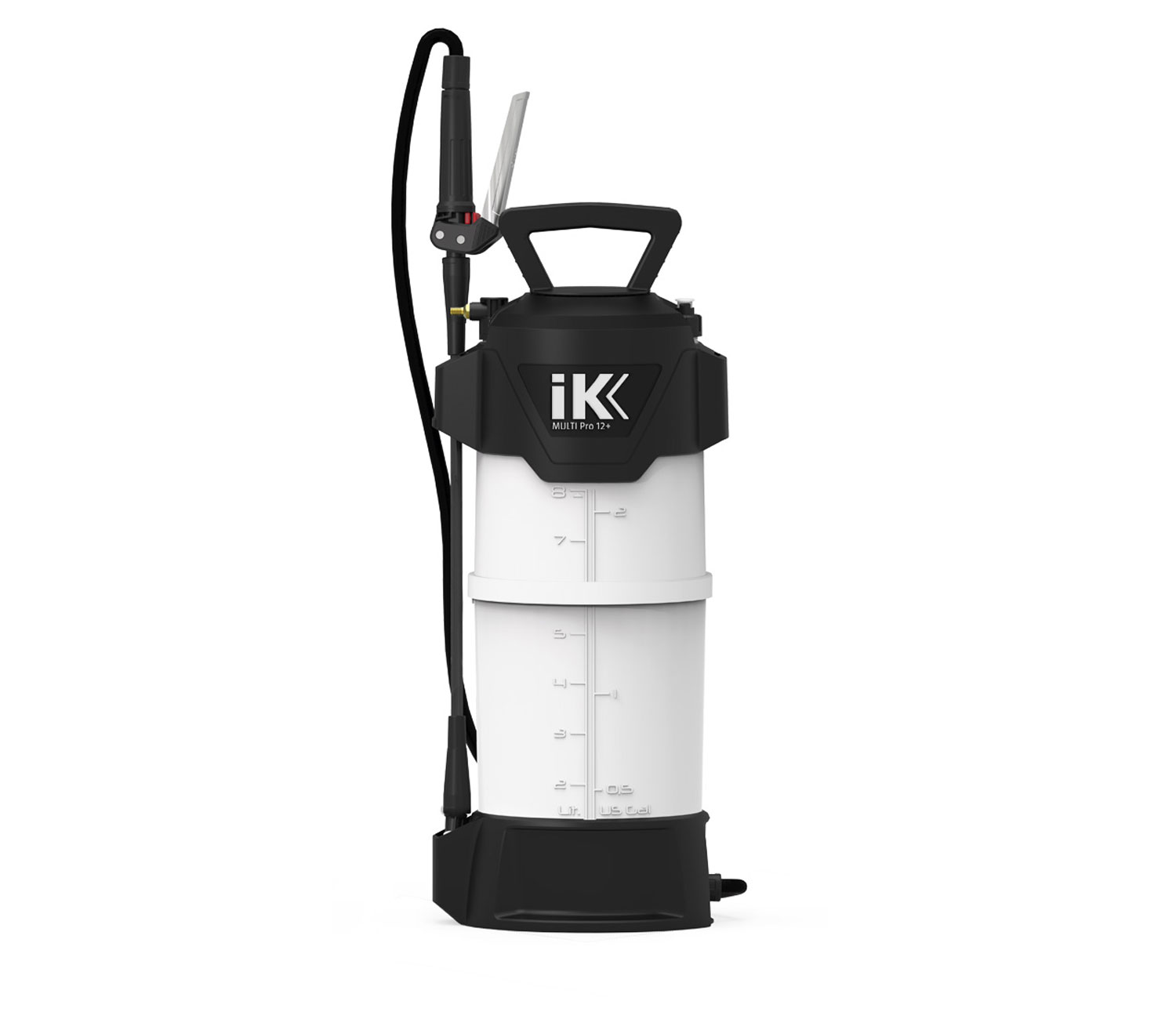 IK Multi Pro 12+  - 8l Pumpsprühgerät, Weiß für verschiedene Einsatzbereiche