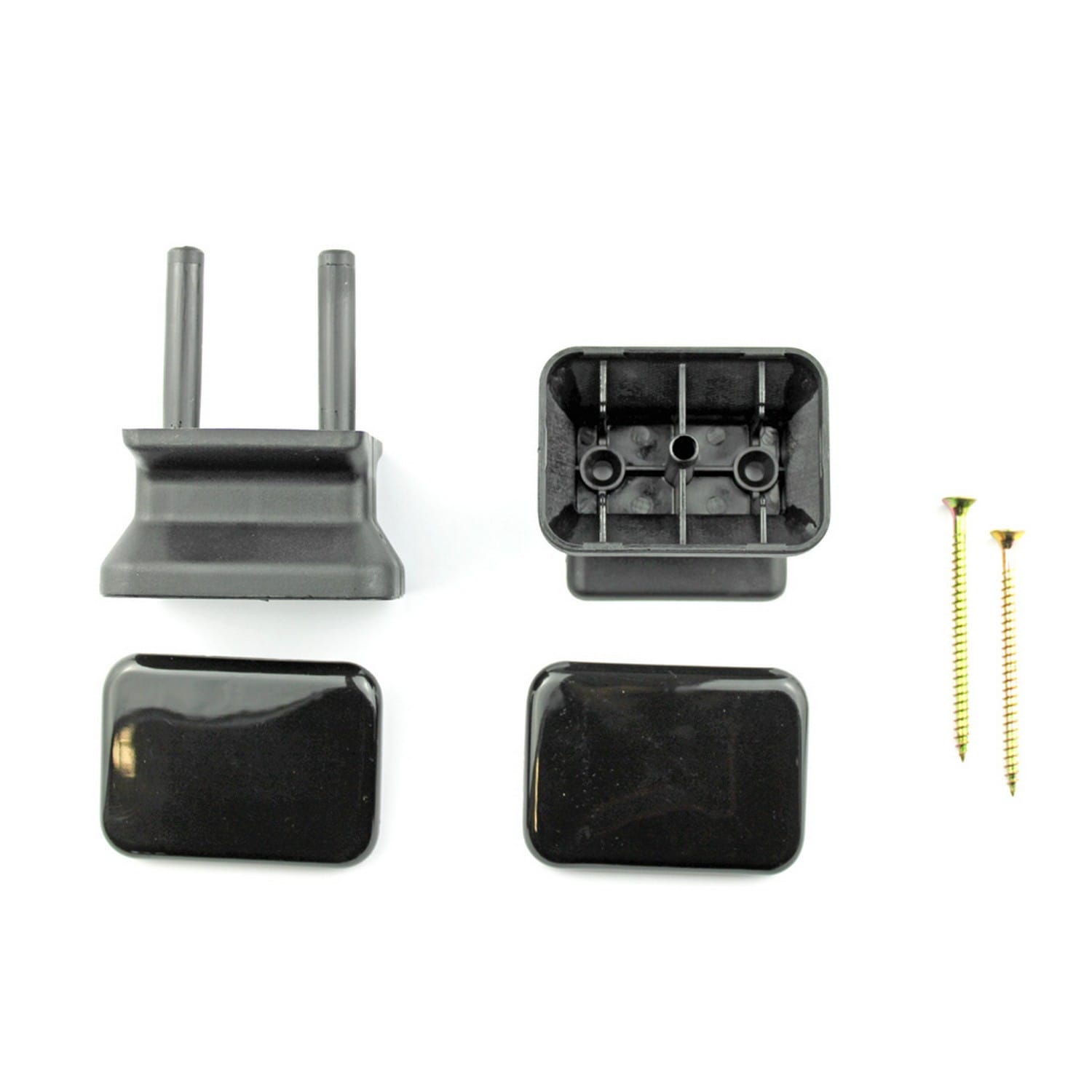 Hörmann Knopfgriff Set, unten, Schwarz für Sektionaltor / 3054156 BILD 2