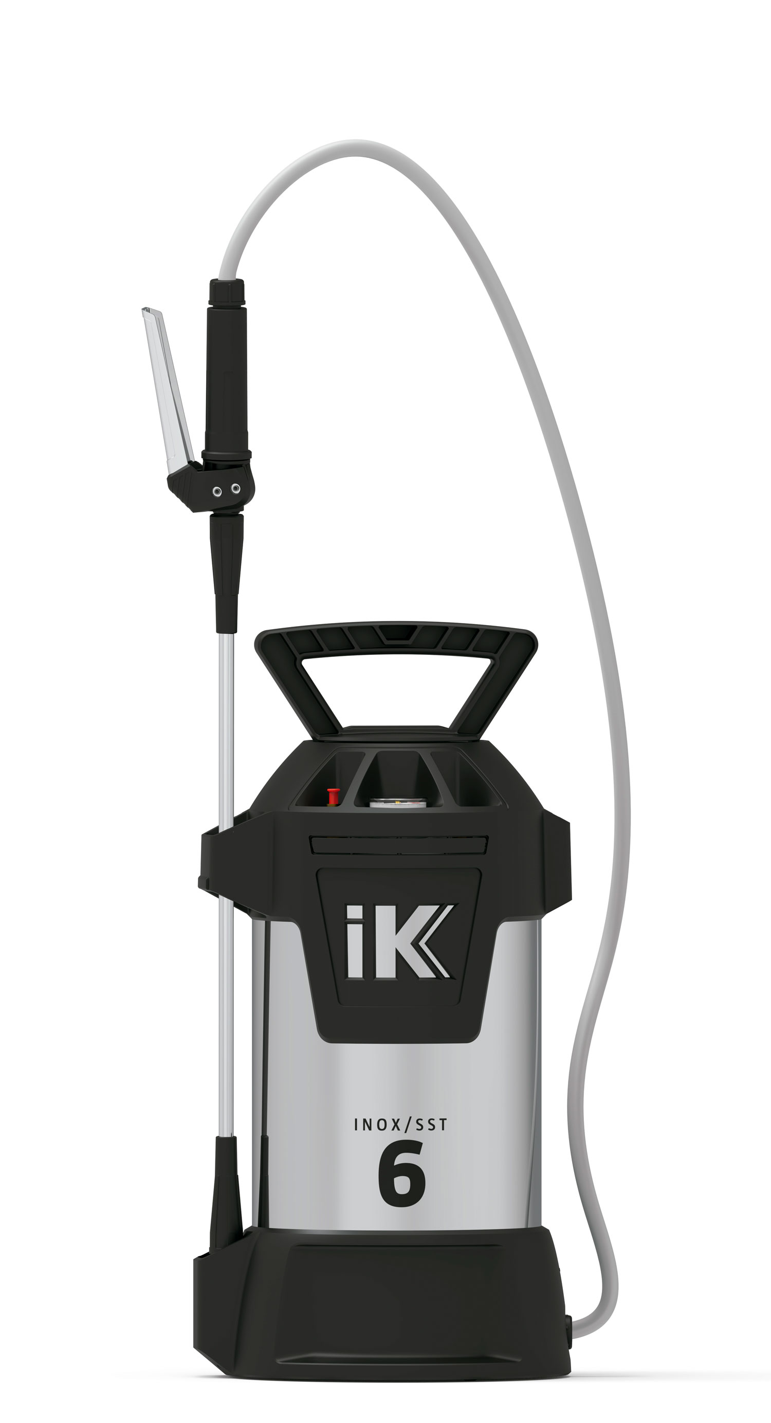 IK Inox 6 elektrisches Sprühgerät, 6 Liter, Edelstahl für Bausektor