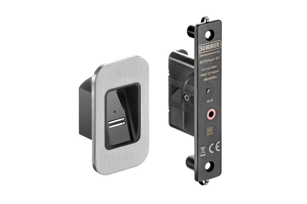 Sommer Fingerscanner ENTRAsys+ für Haustüren, Set Scanner&Empfänger S1114700001 BILD 1