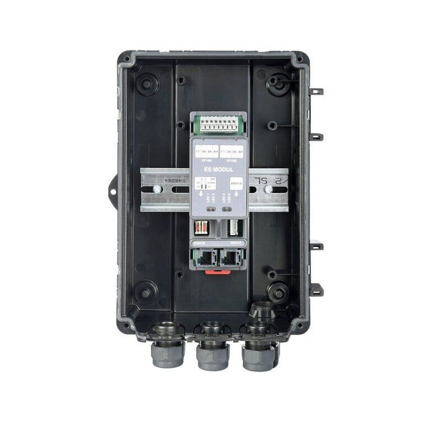MARANTEC EM 184 Einzugsicherung im CS-Minigehäuse, 3 m MSBUS-Kabel für Antriebe BILD 2
