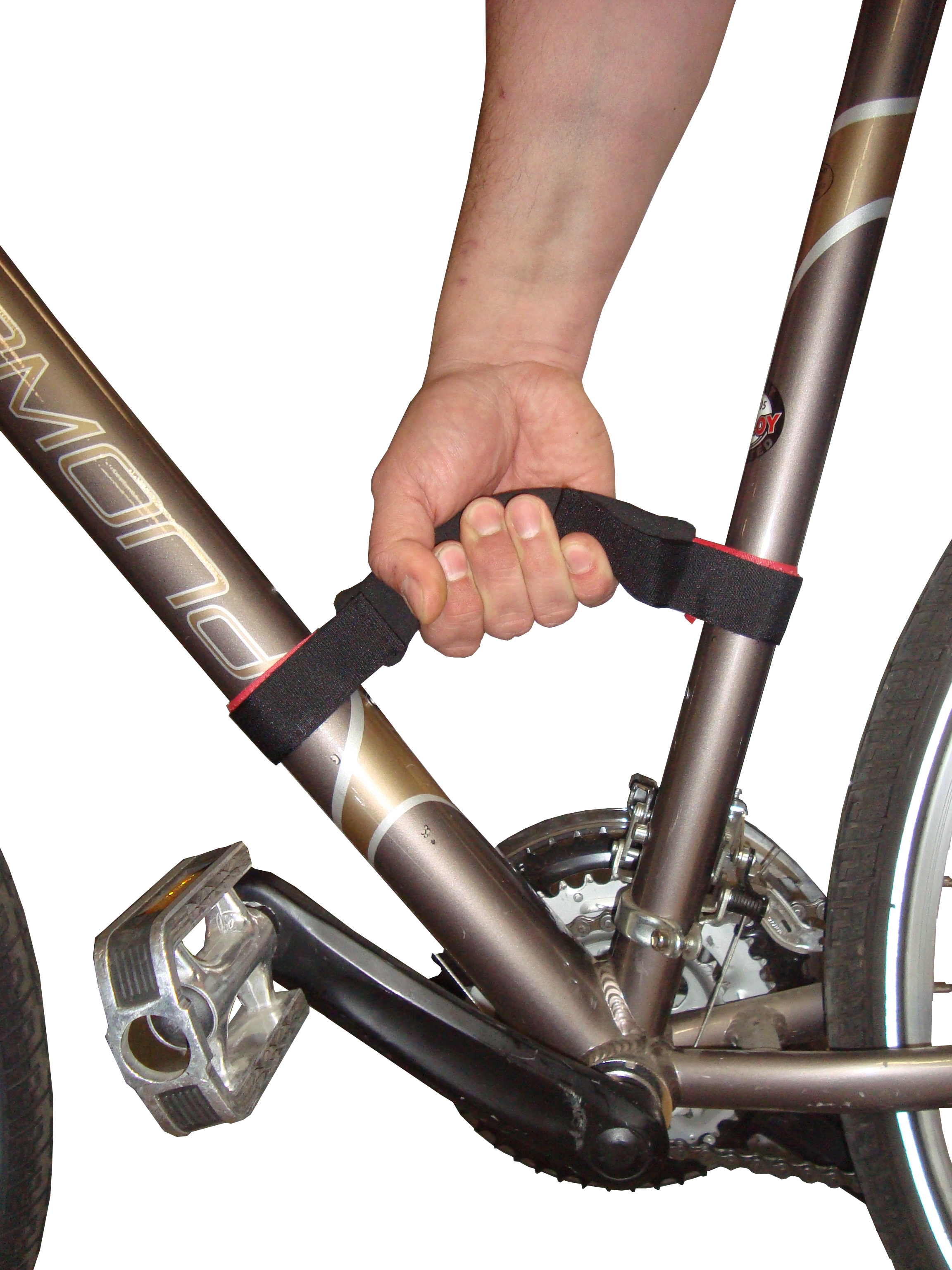 MOTTEZ Transportgriff für Fahrräder, Tragehilfe in obere Geschosse für Fahrrad BILD 1