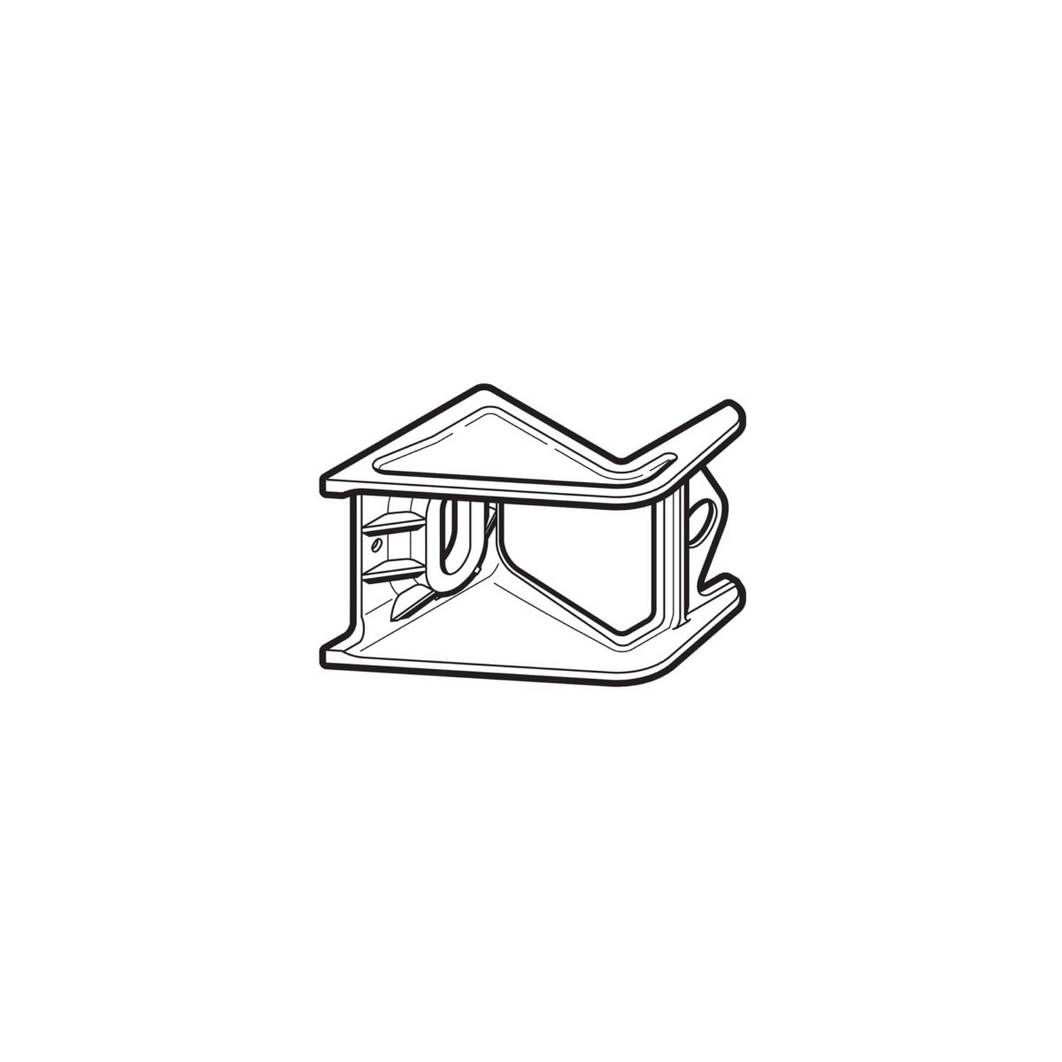 Hörmann Klauenoberteil für stapelbare Befestigungsklaue