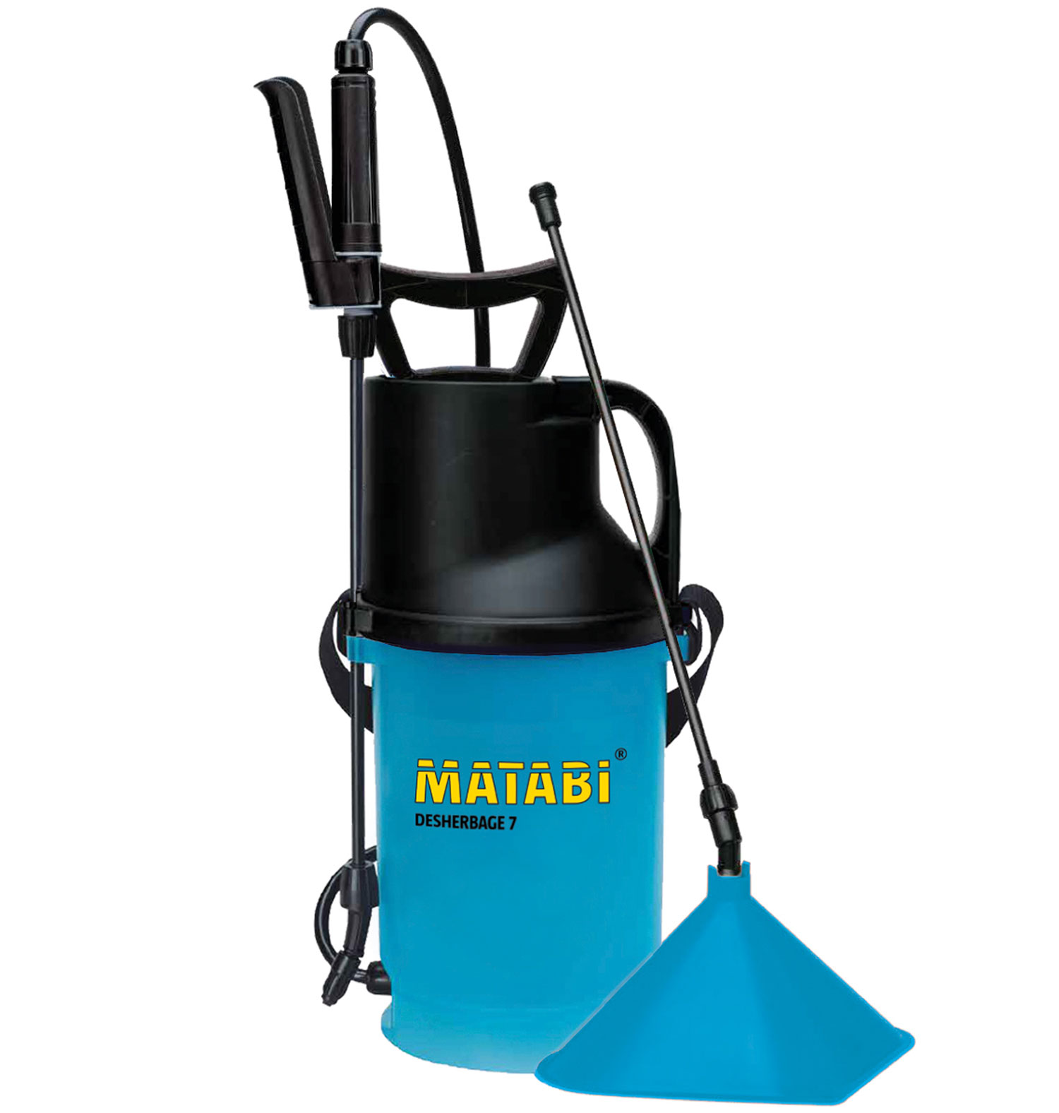 MATABI Desherbage - 5 Liter Pumpsprühgerät, Blau / 81843