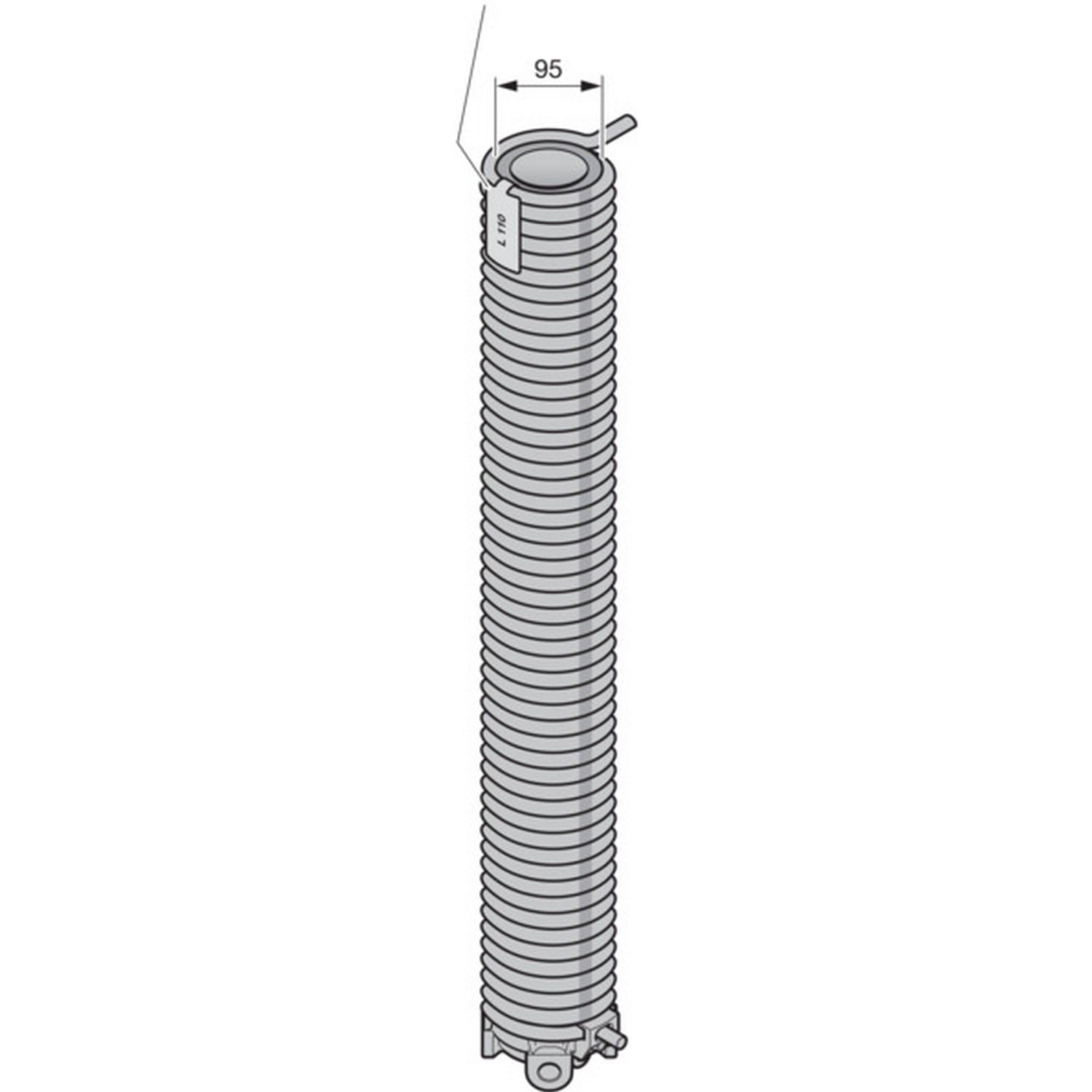 Hörmann Torsionsfedereinheit R116, innen Ø 95mm für Industrie-Sektionaltor BILD 9