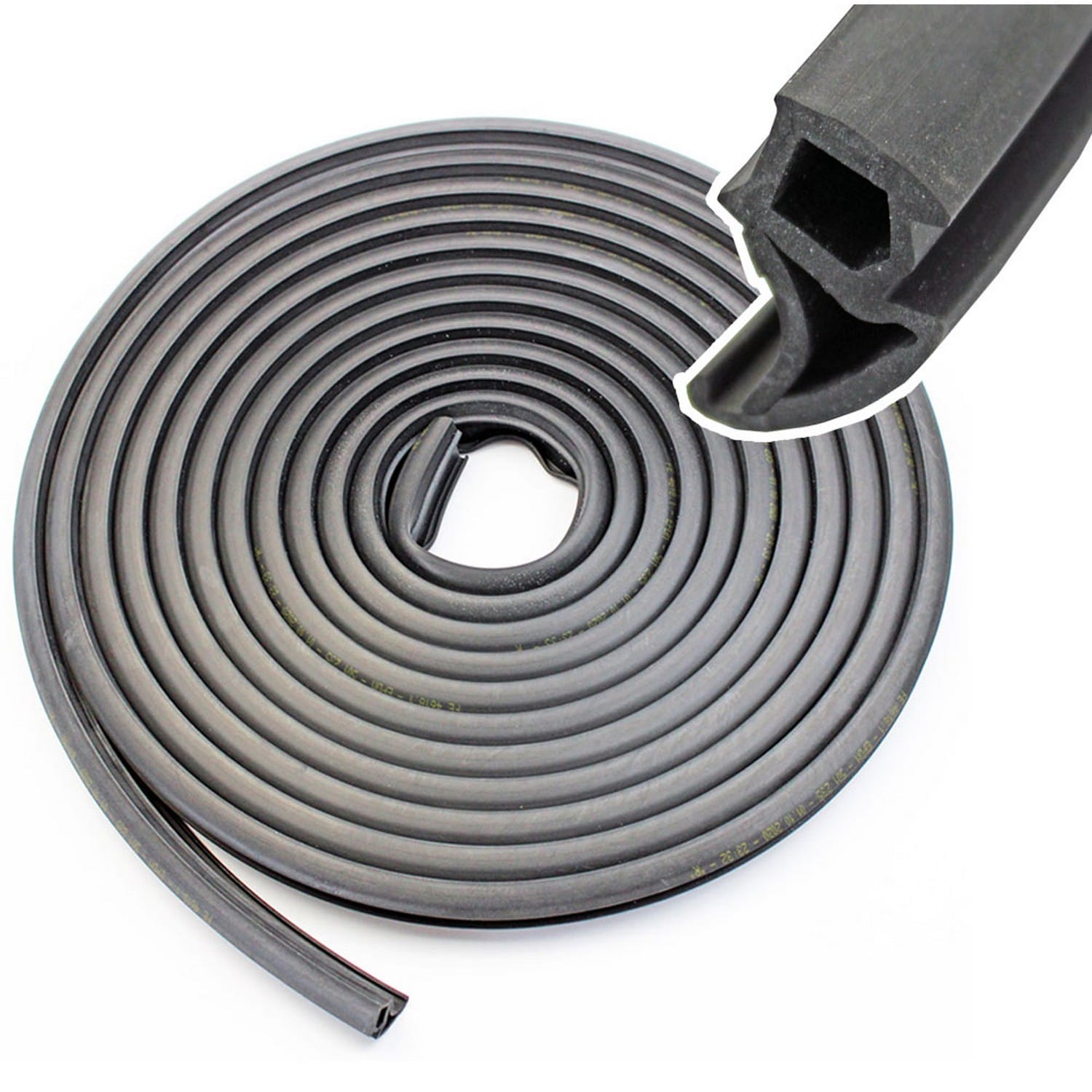 Hörmann T30 Zargendichtung P103 Länge: 7500mm, schwarz für Türen / 479303 BILD 1