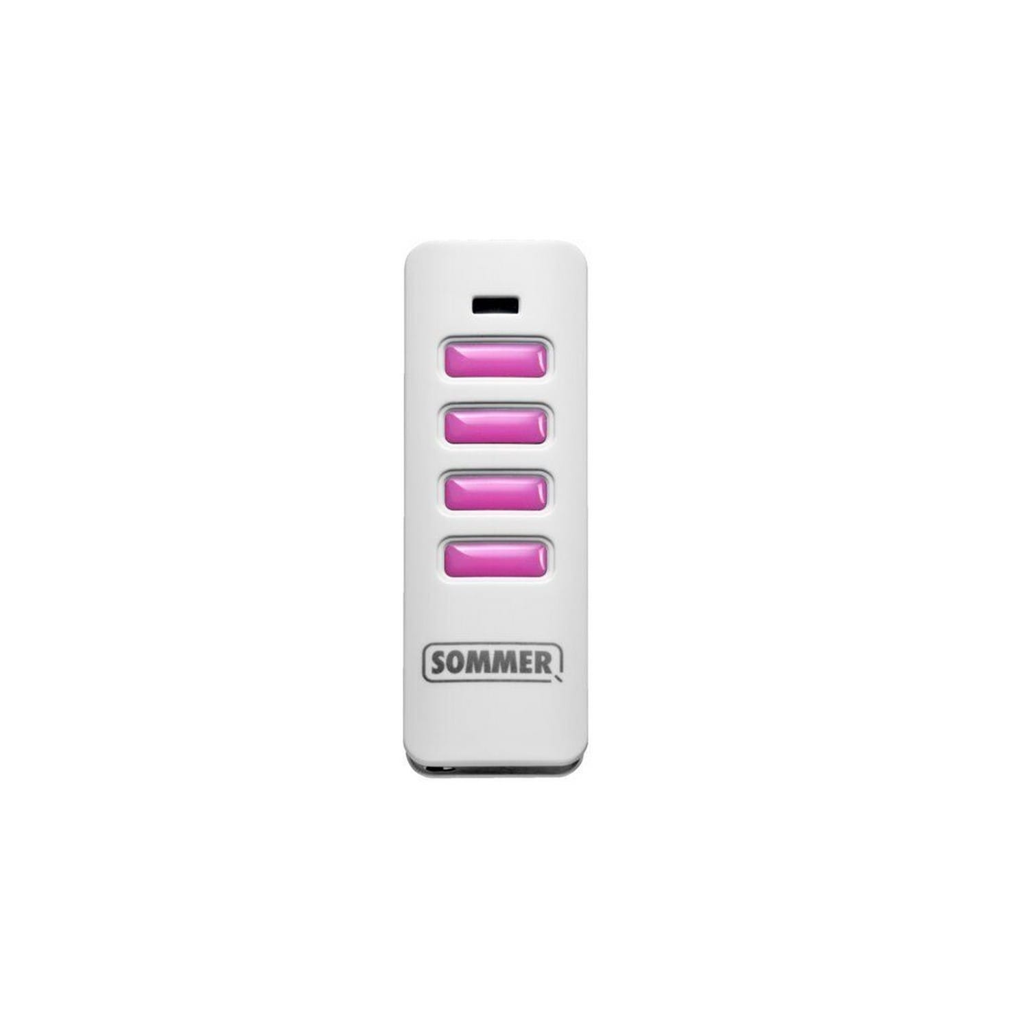 Sommer Handsender 4-Tasten Pearl Vibe weiß, 868,95MHz für Garagentor-Antriebe BILD 2