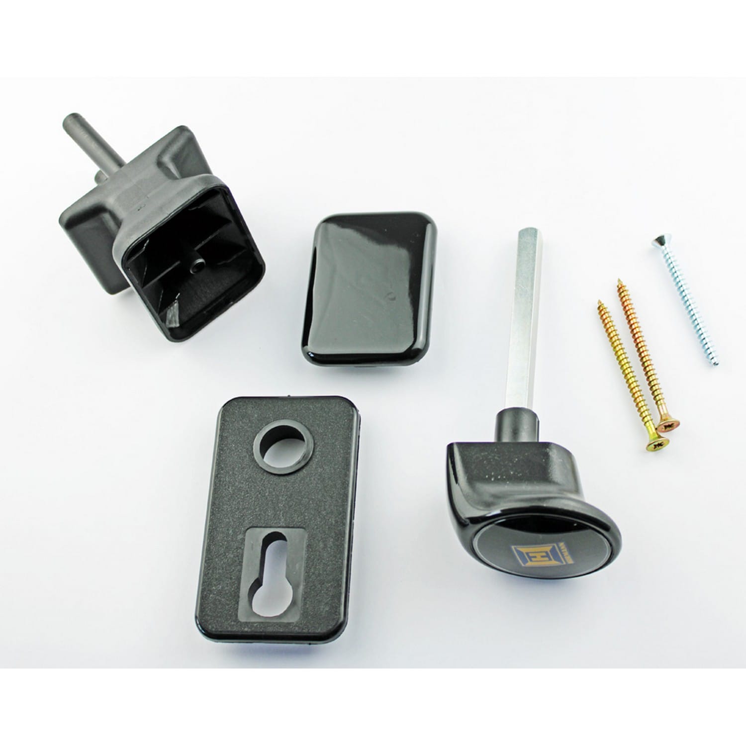 Hörmann Außengriffgarnitur TS 42mm, PZ, schwarz für Sektionaltor / 3041024 BILD 1