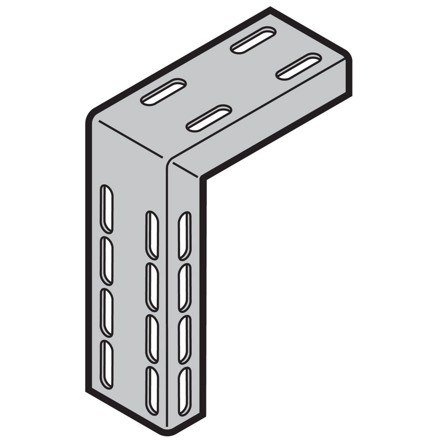 Hörmann Abhängung hinten Beschlag L, LD rechts 498mm für Industrie-Sektionaltor BILD 1