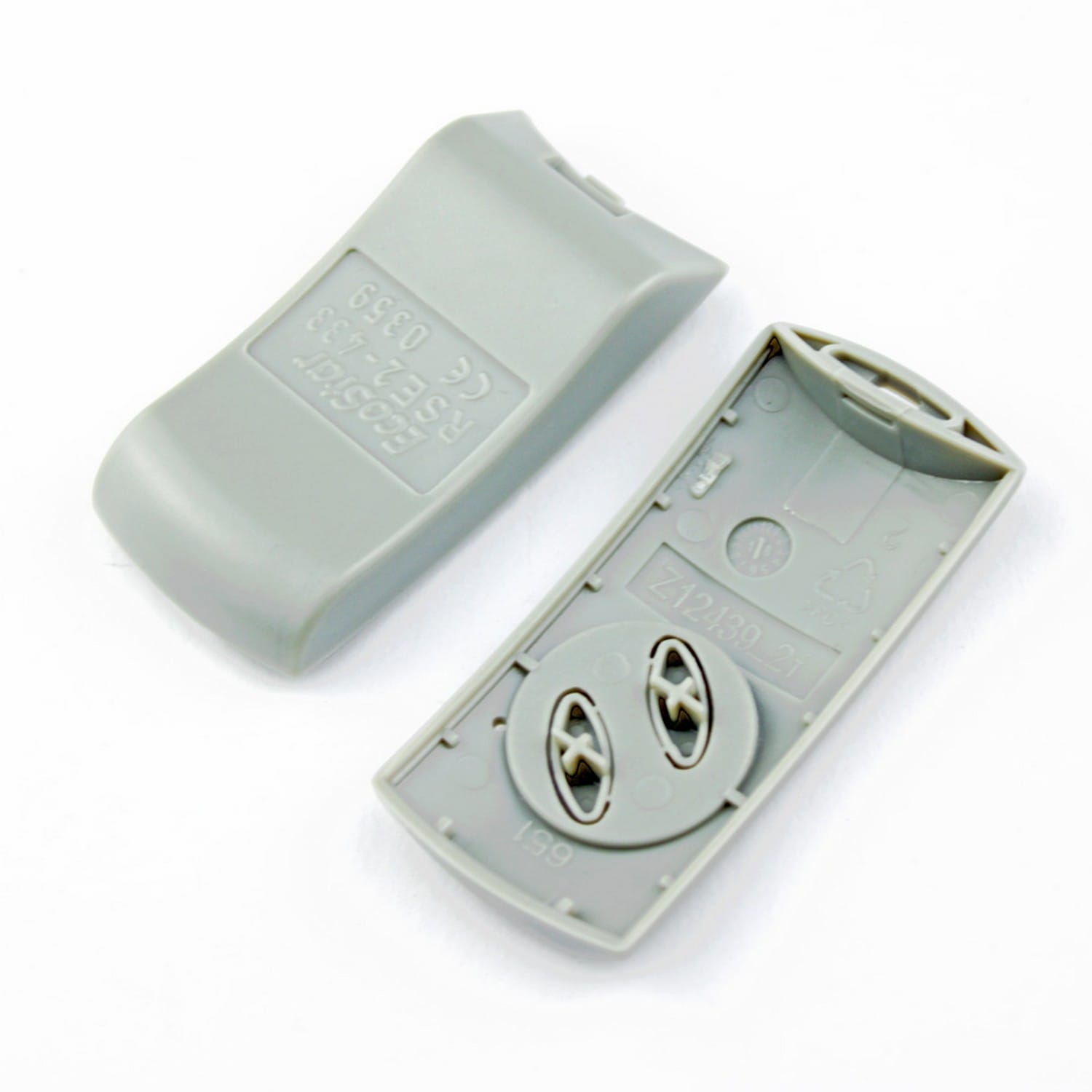 Hörmann Ersatz Gehäuse RSE 2 für EcoStar Handsender (433 MHz), hellgrau BILD 3