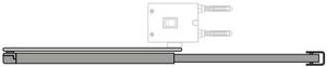 Hörmann Scherengestänge Silber (E2/C0) für Antriebe & Steuerungen BILD 1