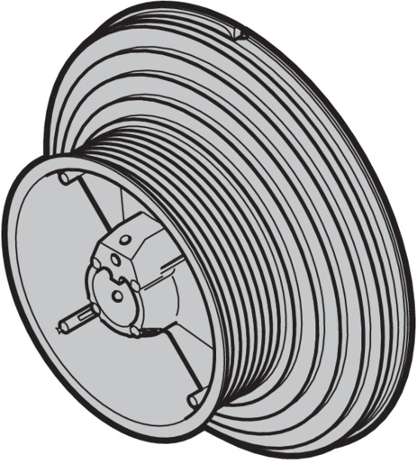 Hörmann Seiltrommel Gr.5 links für Industrie-Sektionaltor / 3086205 BILD 1
