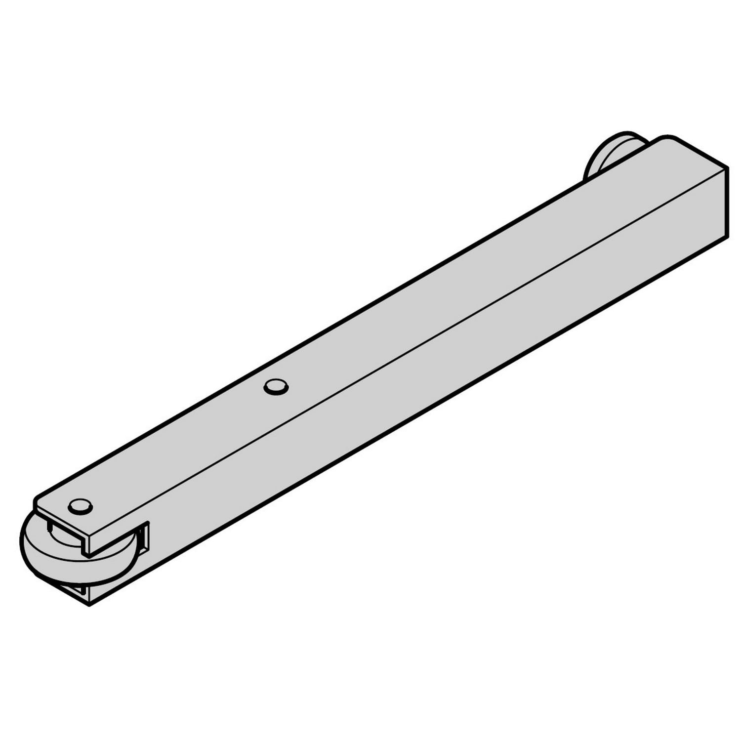 Hörmann Verriegelung Standflügel Mitnehmerklappe  für Tür / 453841 BILD 1