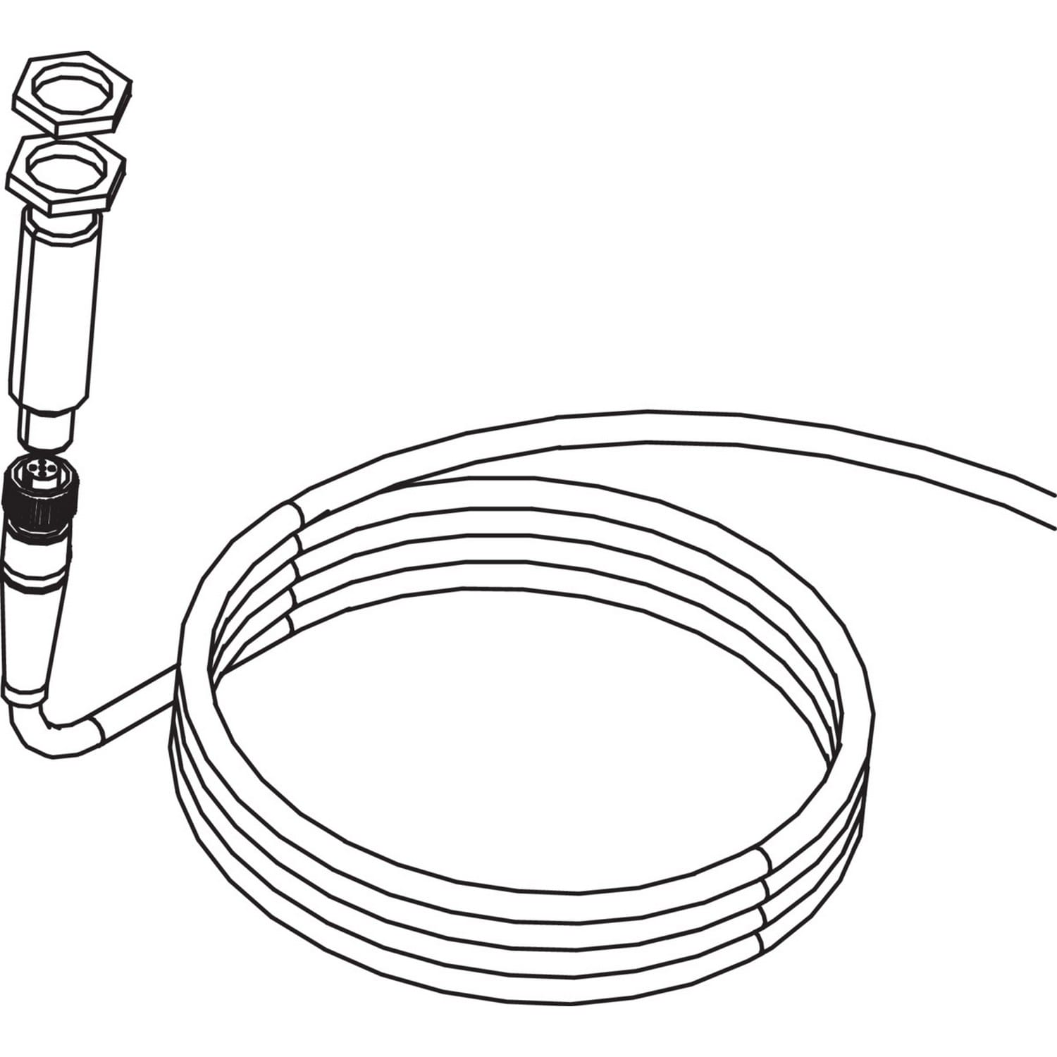 Hörmann Näherungsschalter DR-Sensor, AR/DR, mit Kabel 10 m, Stecker gerade BILD 9