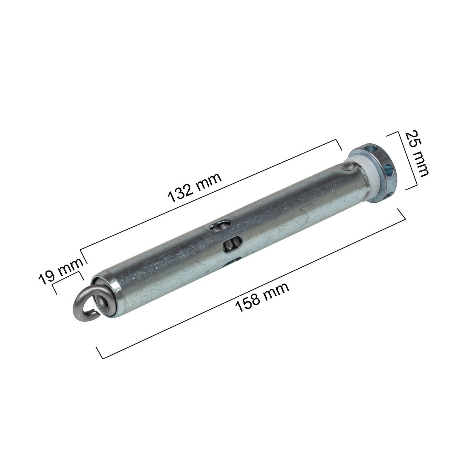 Hörmann Federbandbolzen E1/S1 zum Selbstschließung (19mm) für Türen BILD 2