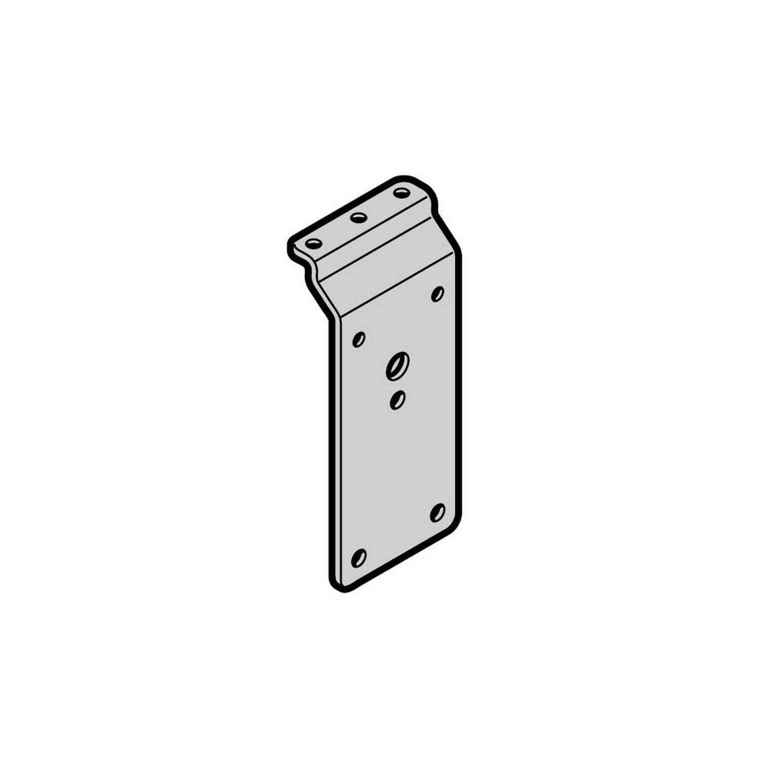 Hörmann Adapterblech Rollenhalter, oben, Schlüpftürtor für Sektionaltor BILD 9